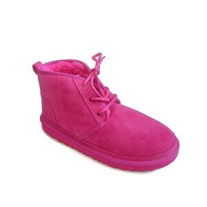 UGG Neumel II Big Kids 6 Womens Sz 7 Chukka Suede Boots Rock Rose Pink 1017320K